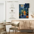 thumbnail image 5 of Elephant Stock The Blue Window Wall Art - Vertical Canvas Wall Art - Living Room Wall Decor - Abstract Canvas - Blue And Orange Decor By Henri Matisse - 32" x 48", 5 of 8