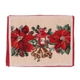 thumbnail image 1 of Ramiter Christmas Placemats For Dining Table 43X 34Cm Seasonal Winter Xmas Snowflakes Holiday Washable Table Mats Counter Table Set, 1 of 4