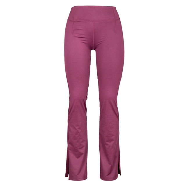 Legging Deportivo Wilson para Mujer Flare Color Vino Talla M