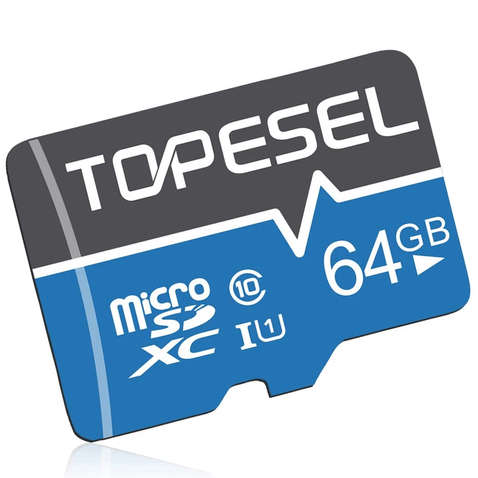 CRESTIN- 64Gb Micro Sd Card C10 Micro Sdhc Uhs-I Memory Card U1 Tf Card For Phone Cameras