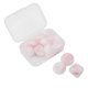 thumbnail image 3 of 6 Pairs Waxed Cotton Earplugs Noise Cancelling Hearing Protection Waterproof Pink, 3 of 4