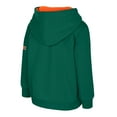 thumbnail image 3 of Toddler Colosseum  Green Miami Hurricanes Big Logo Volume Fleece Pullover Hoodie, 3 of 3