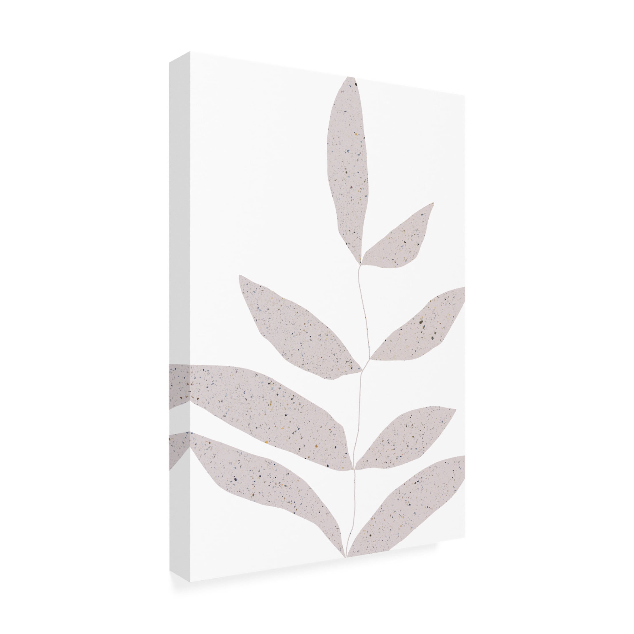 Trademark Fine Art uplusmestudio Delicate Leaves Canvas Wall Art