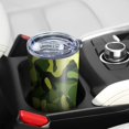 thumbnail image 5 of Camouflage 20oz Coffee Tavel Tumblers, Stainless Steel Mobile Tumbler, Vacuum Insulated Coffee Mug with Lid, Spill-Proof Travel Cup for Hot & Cold Drinks, 5 of 6