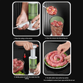 thumbnail image 6 of Manual Sausage Stuffer Set with 4 Filling Tubes -Type Meat Stuffer for Homemade Sausages, 6 of 7