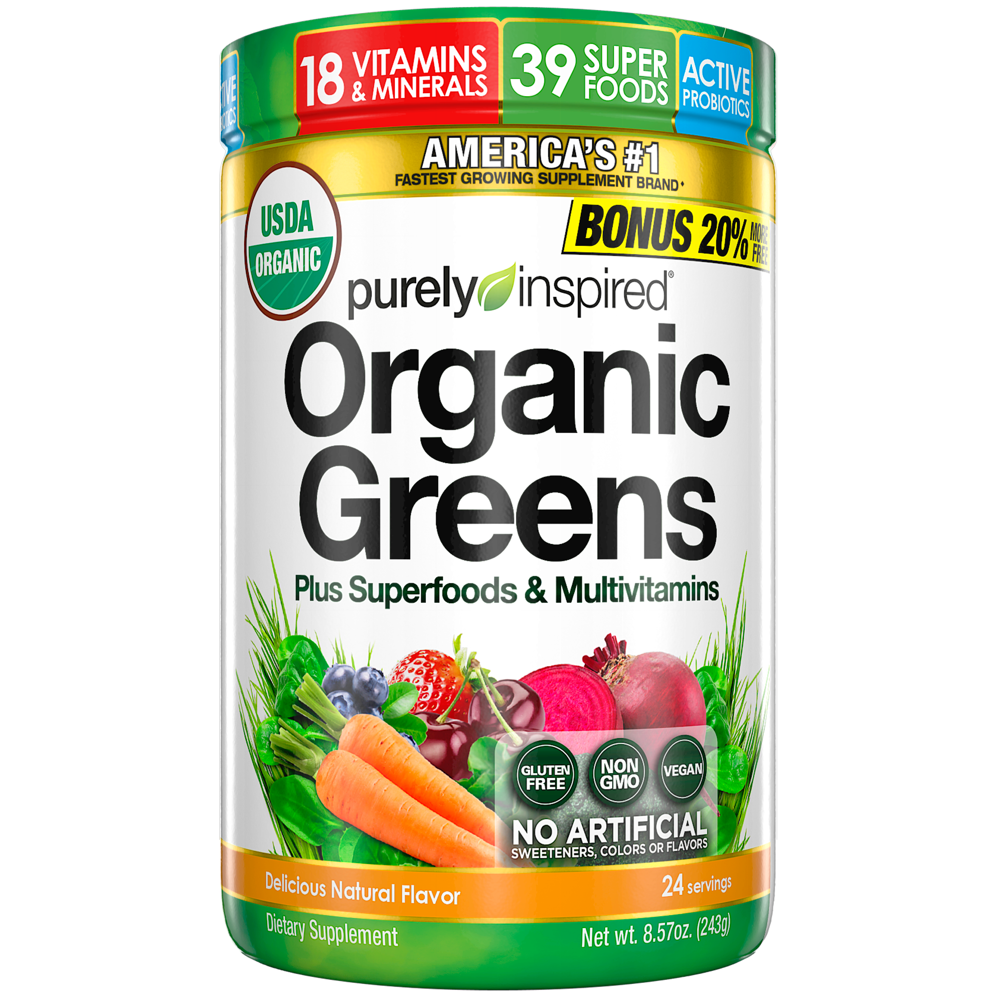 super green food powder