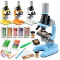 thumbnail image 2 of Purple Insect Microscope Slides Kit For Children Biology Learning Hexapod Specimens Stem Activity, 2 of 4