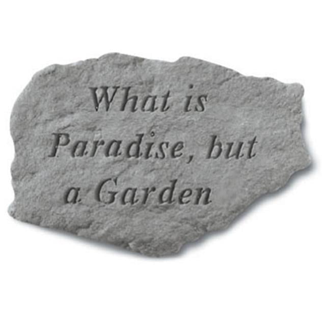 Kay Berry Inc 61820 What Is Paradise But A Garden Accent Kay Berry Inc 61820 What Is Paradise But A Garden Accent 11 Inches X 7 5
