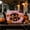 A, variant on Halloween Wooden Photo Frame Pumpkin Picture Frame Fall Tabletop Display Decor