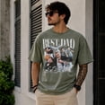 thumbnail image 2 of Personalized Best Dad Ever T-Shirt Custom Photo Collage Tee Est 2026 Fathers Day Gift Shirt for Dad, 2 of 3