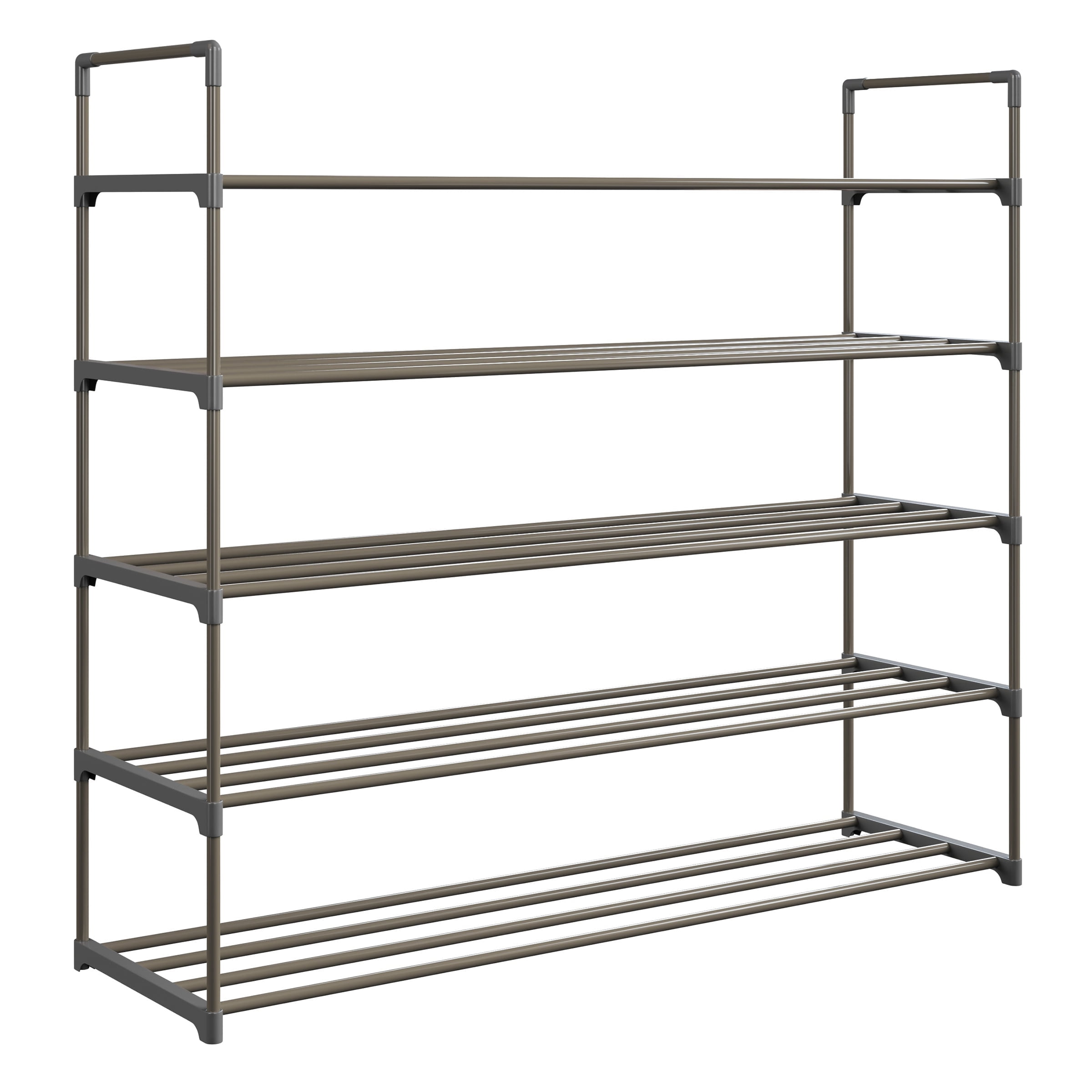 Style Selections 8-Tier Shoe Rack in Gray - Each