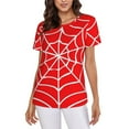 thumbnail image 1 of Spider-Man Women's Crew Neck Short Sleeve T-Shirt, 1 of 7
