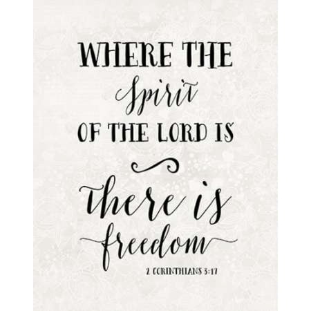 2 Corinthians 3 17 Poster Print By Tara Moss 22 X 28