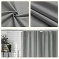 thumbnail image 4 of 78" x 70" Bath Curtain Shower Curtains, Hotel Style, Waterproof & Washable, 12 White Hooks Included, 4 of 8