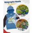 thumbnail image 2 of Disney Pixar Toy Story Boys’ Lenticular Hoodie and Jogger Set, 2-Piece Outfit (Blue, 7/8), 2 of 5
