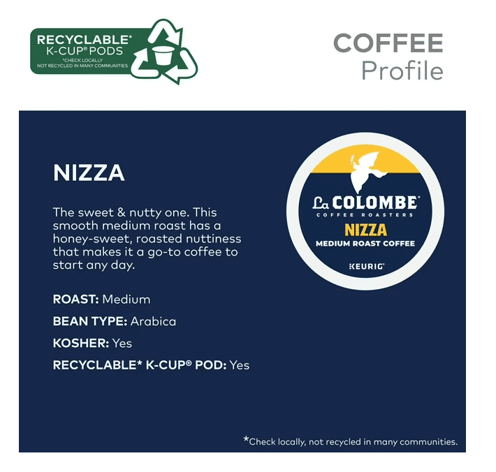 La Colombe Coffee Roasters Medium-Dark Roast Coffee Pods Variety Pack 50 ct