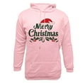 thumbnail image 5 of qelini Christmas Hoodies for Men Long Sleeve Pullover Merry Christmas Print Drawstring Hooded Sweatshirts Casual Tops, 5 of 5
