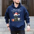 thumbnail image 5 of Still Evil Just Being Festive About It Cat Christmas – T-Shirt, Hoodie & Sweatshirt – Holiday Humor – Cat Lovers, 5 of 6