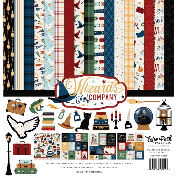 Echo Park Collection Kit 12"X12"-Wizards & Company
