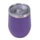 thumbnail image 1 of Taza de vino de acero inoxidable con tapa a prueba de fugas, para bebidas frías y calientes, portátil, de viaje, con diseño antideslizante, con aislamiento térmico., 1 of 8