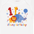 thumbnail image 4 of Inktastic Safari 1st Birthday Boys or Girls Baby Bodysuit, 4 of 5