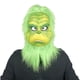 thumbnail image 4 of Gorro de Grinch, ladrón navideño, monstruo de pelo verde, máscara de Grinch, disfraz navideño de Grinch, película de cosplay, 4 of 4
