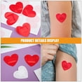 thumbnail image 3 of 10PCS Heart Shaped Cartoon Bandage Breathable Plasters Fabric Bandages, 3 of 8