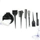 thumbnail image 5 of Kit de 12 herramientas para teñir el cabello, kit de peluquería, set de teñido para peluquería, accesorios para teñir el cabello en salón de belleza (negro), 5 of 8