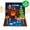 Santa Claus & Fireplace & Puppies, variant on 3D Luminous Merry Christmas Music Greeting Card with Real Singing Effect, Light-Up Santa & Fireworks - 6x8 Inch Holiday Card
