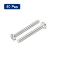 thumbnail image 3 of 304 Stainless Steel Machine Screws, 50 Pack M2x20mm Slotted Drive Pan Head Screw Bolts, 3 of 5