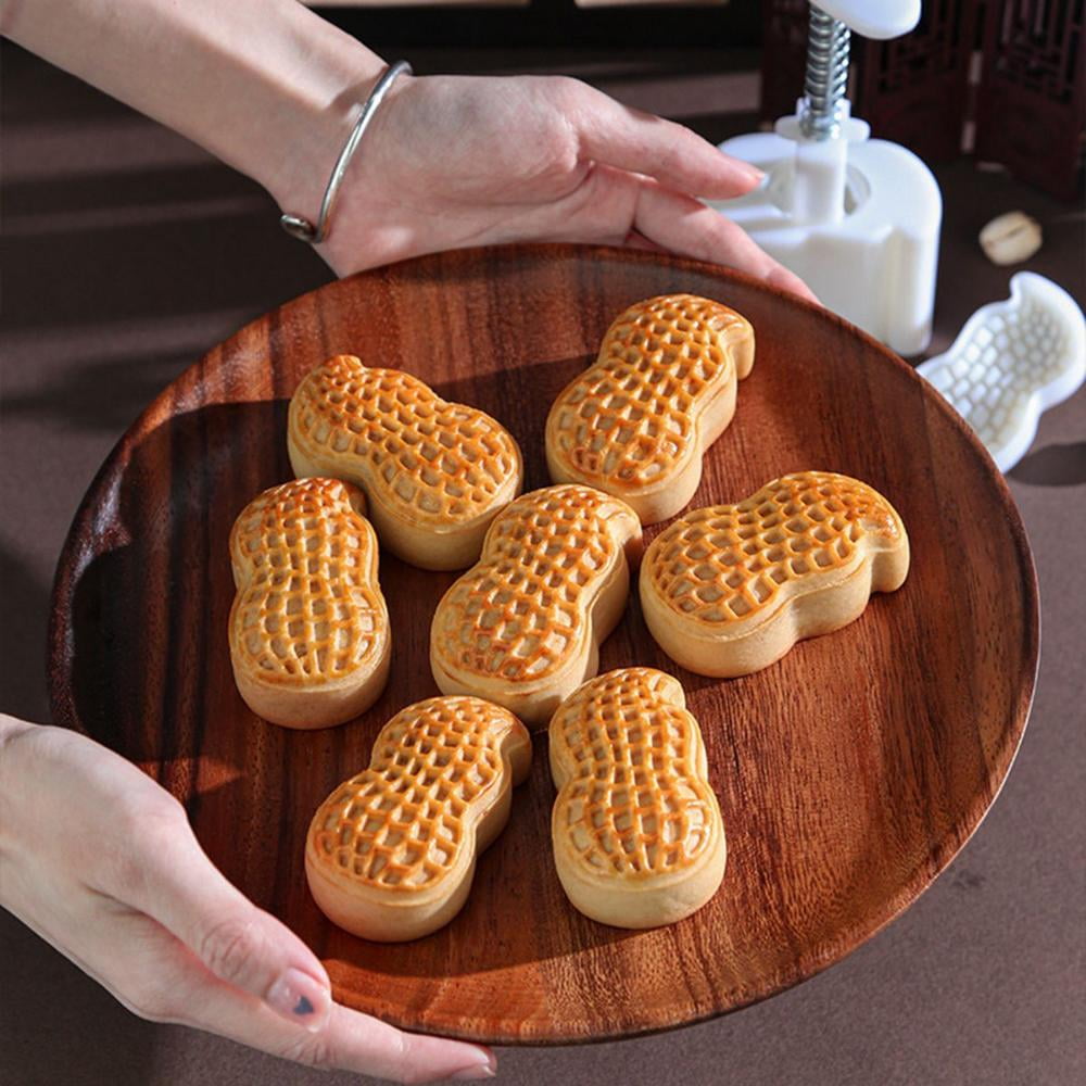 500g Round Baking Pan Moon Cake Hard Candy Mold With Chinese