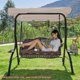 thumbnail image 1 of Outdoor Top Swing Canopy Waterproof Cover Garden Sun Shade Patio Swing Cover Case Chairs Hammock Cover Pouch, 1 of 5