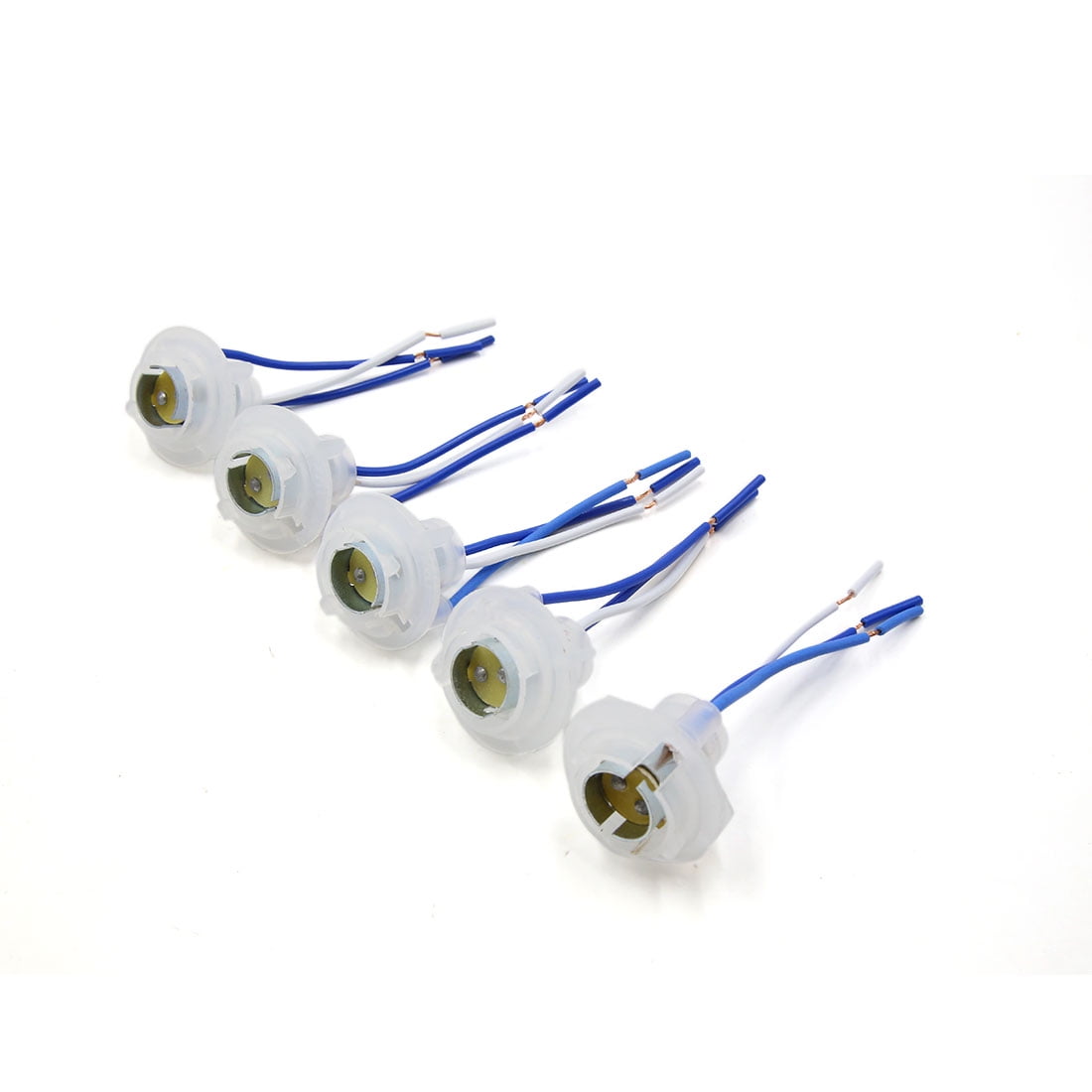 5Pcs 1157 Turn Signal Brake Light Socket Wire Harness Connector for Car