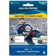 NHL 17: Ultimate Team NHL Points 2200 Sony