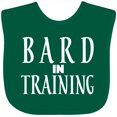 thumbnail image 3 of Inktastic Bard in Training Boys or Girls Baby Bib, 3 of 4