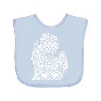 Inktastic Michigan Silhouette Mandala Boys or Girls Baby Bib