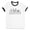 White/Black, variant on Skyline Denver Colorado Ringer Tee Shirt Unisex Large White/Black