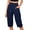 Navy, variant on Luvrsol Capris for Women with Pockets Outdoor Cargo Capri Stretch Quick Dry Casual Walking Hiking Trousers S-3XL