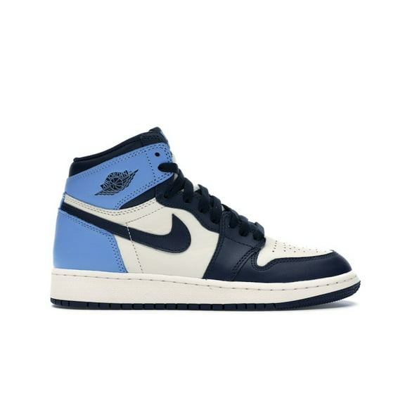 Jordan Kid's 1 Retro High Obsidian Shoes, from StockX
