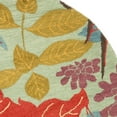 thumbnail image 2 of SAFAVIEH Blossom Michelle Floral Wool Area Rug, Blue/Multi, 6' x 6' Round, 2 of 4