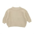 thumbnail image 1 of Custom Kids Girl Sweater Oversize Pullover Knitted Soft Comfortable Clothing For Children, 1 of 3