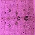 thumbnail image 1 of Ahgly Company Indoor Square Oriental Purple Industrial Area Rugs, 6' Square, 1 of 4