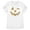 White, variant on Women's Lost Gods Halloween Jack-o'-Lantern Wink Graphic Tee Athletic Heather Small