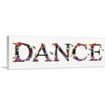 thumbnail image 1 of ARTCANVAS DANCE Girls Room Decor Canvas Art Print - Size: 36" x 12" (1.50" Deep), 1 of 9