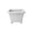 B, variant on Square Plastic Planter Pot, Thickened Breathable Root Control for Indoor & Outdoor Gardening