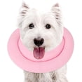 thumbnail image 1 of XINQIHANG Soft Dog Cone Alternative After Surgery, Comfortable Adjustable Dog Recovery Collars & Cones, Waterproof Elizabethan Donut Collar for Small Dogs to Stop Licking, 1 of 7