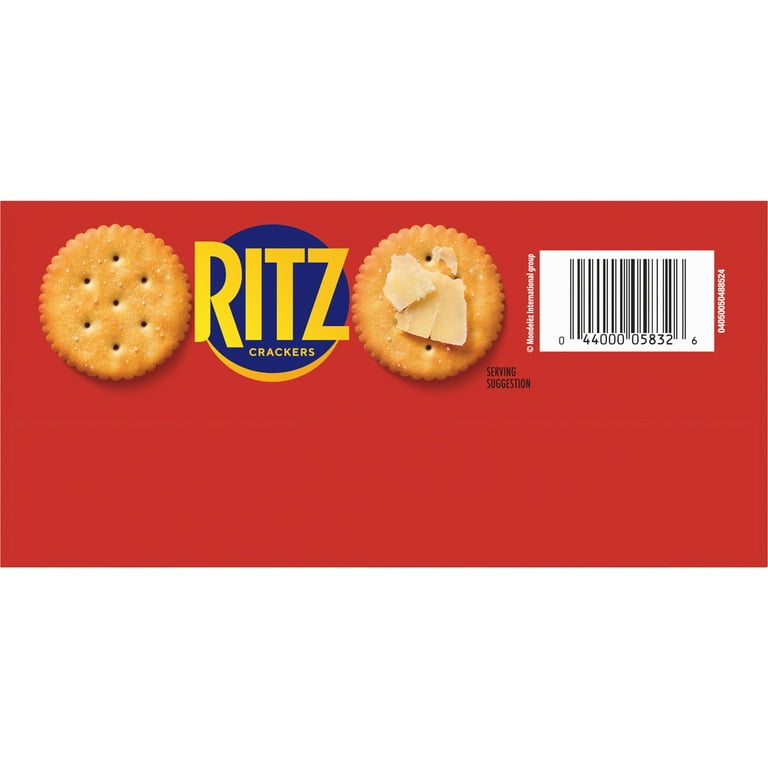 3 pack) RITZ Original Crackers, Snacks for Kids and Adults, Lunch
