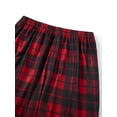 thumbnail image 6 of Christmas Matching Family Pajamas Sets Xmas Letter Printed Long Sleeve Tee Red Plaid Pants Sleepwear, 6 of 7