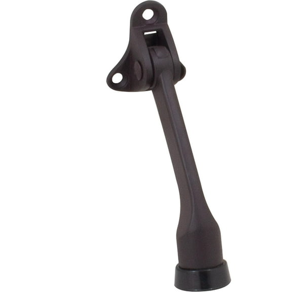 Kick-Down Door Stop, 4 Inches, Oil-Rubbed Bronze by Stone Harbor Hardware