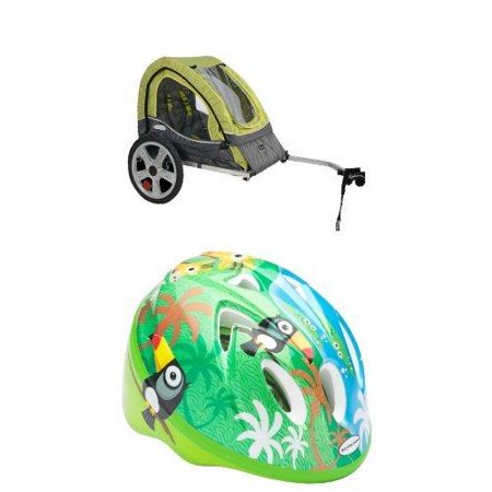 Pacific Cycle Instep Sync Single Bicycle Trailer Trailer and Infant (Best Helmet For Bike Trailer)